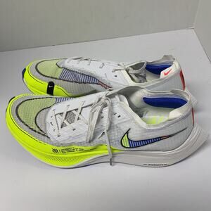 Nike ZoomX Vaporfly Next% 2 White Volt Racer Blue CU4111 103 Size 15 Running